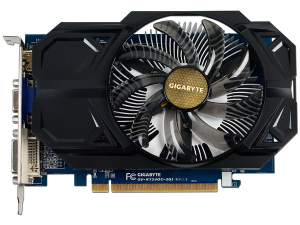 Tarjeta de Video AMD Gigabyte Radeon R7 240 OC Version, 2GB GDDR3, 1xHDMI, 1xDVI, 1xVGA, PCI Express x16 3.0