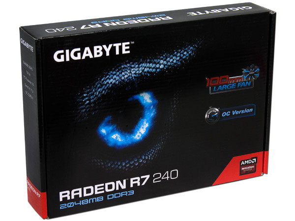 Tarjeta de Video AMD Gigabyte Radeon R7 240 OC Version, 2GB GDDR3, 1xHDMI, 1xDVI, 1xVGA, PCI Express x16 3.0