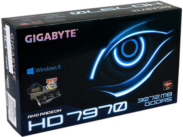 Tarjeta de Video Gigabyte AMD Radeon HD 7970, 3 GB GDDR5, Mini DisplayPort, HDMI, DVI. Puerto PCI Express x16 3.0.