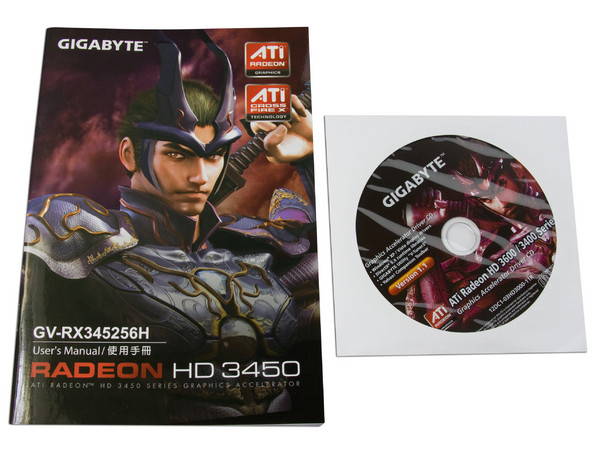 Tarjeta de Video GIGABYTE ATI HD 3450, 256MB DDR2, Salida a TV, DirectX 10.1, Puerto PCI Express 2.0