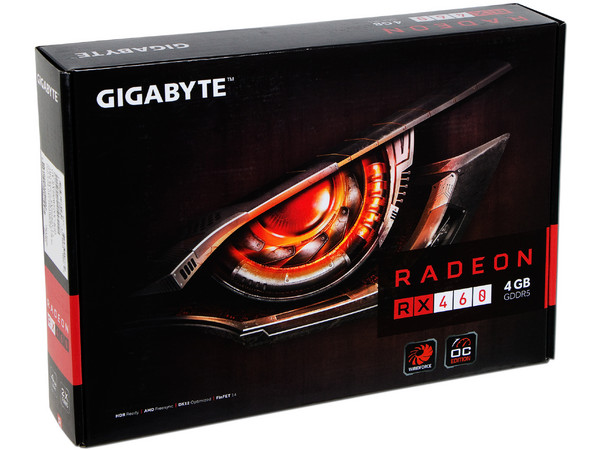 Tarjeta de Video AMD Gigabyte Radeon RX 460 WINDFORCE, 4GB GDDR5, 1xHDMI, 1xDVI, 1xDisplayPort, PCI Express x16 3.0