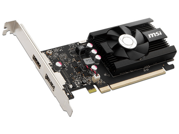 Tarjeta de Video NVIDIA GeForce GT 1030 MSI LP OC, 4GB DDR4, 1xHDMI, 1xDisplayPort, PCI Express x16 3.0
