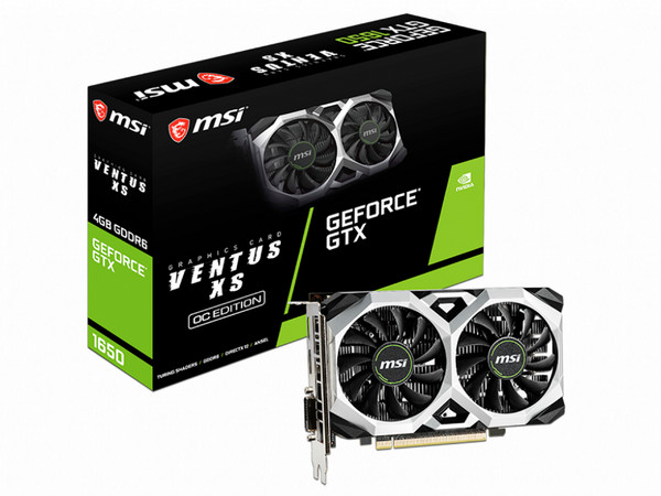 Tarjeta de Video NVIDIA GeForce GTX 1650 MSI VENTUS XS OC, 4GB GDDR6, 1xHDMI, 1xDVI, 1xDisplayPort, PCI Express x16 3.0