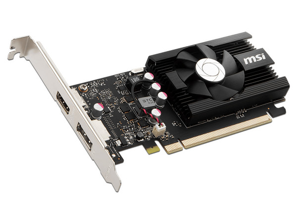 Tarjeta de Video NVIDIA GeForce GT 1030 MSI, 2GB SDDR4, 1xHDMI, 1xDisplayPort, PCI Express x16 3.0