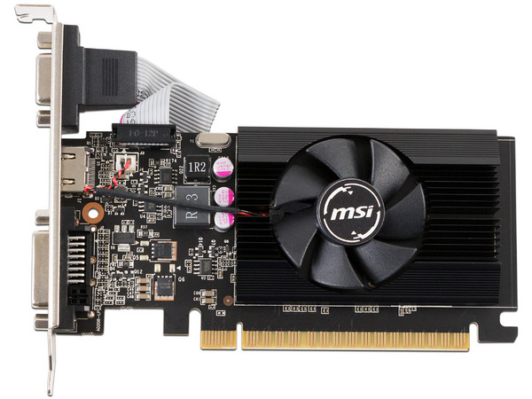 Tarjeta de Video NVIDIA GeForce GT 710 MSI, 2GB GDDR3, 1xHDMI, 1xDVI, 1xVGA, PCI Express x8 2.0.