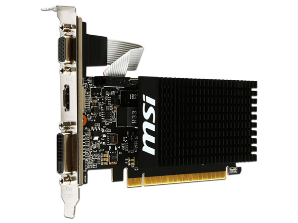 Tarjeta de Video NVIDIA GeForce GT 710 MSI, 1GB GDDR3, 1xHDMI, 1xDVI, 1xVGA, PCI Express x16 2.0