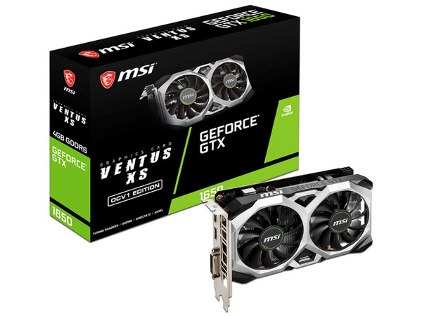 Tarjeta de Video NVIDIA GeForce GTX 1650 MSI D6 VENTUS XS OCV1, 4GB GDDR6, 1xHDMI, 1xDVI, 1xDisplayPort, PCI Express 3.0