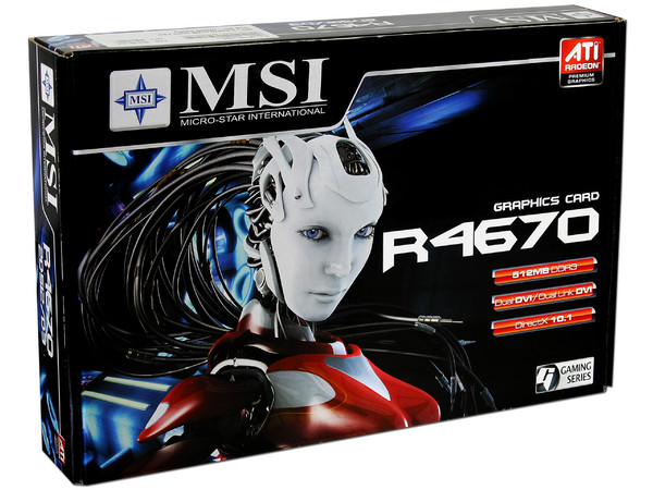 Tarjeta de Video MSI ATI HD 4670, 512MB DDR3, DirectX 10.1, Puerto PCI Express x16