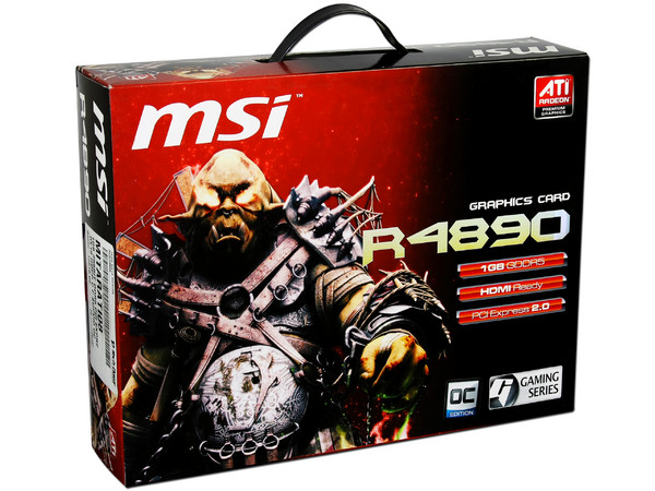 Tarjeta de Video MSI ATI HD R4890, 1GB DDR5, DirectX 10.1, Puerto PCI Express 2.0