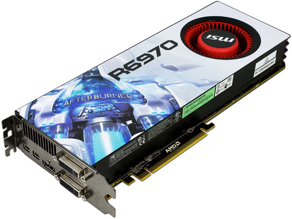 Tarjeta de Video MSI AMD Radeon R6970, 2GB GDDR5, Mini DisplayPort, HDMI, DVI, Puerto PCI Express 2.1
