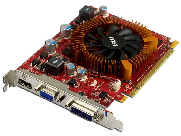 Tarjeta de Video MSI NVIDIA GeForce GT 220, 1GB DDR2, HDMI. Puerto PCI Express 2.0