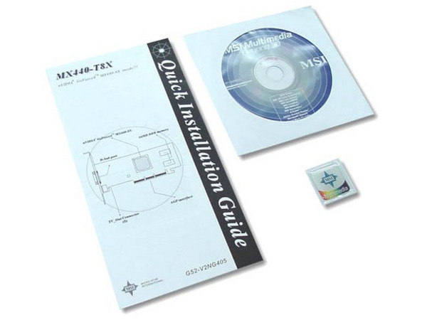 Tarjeta de video MSI GEFORCE 4MX 440, 64 MB, 8X.