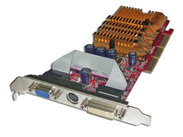 T. de Video MSI GeForce NX6200AX con 128MB, AGP 8x, Salida a TV.