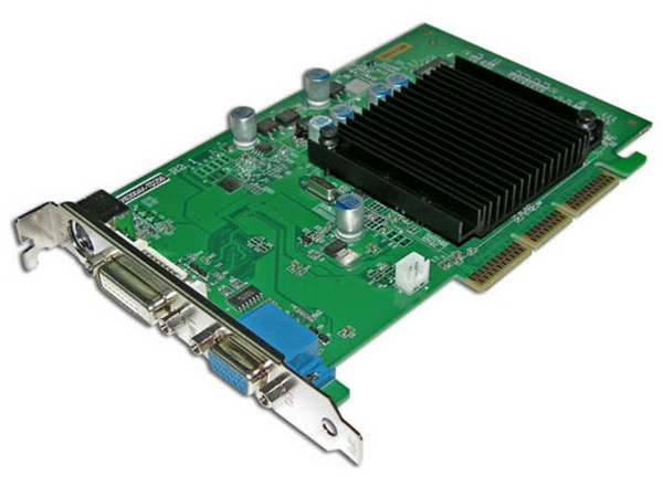 T. de Video MSI GeForce NX6200AX con 256MB, AGP 8x y Salida a TV.