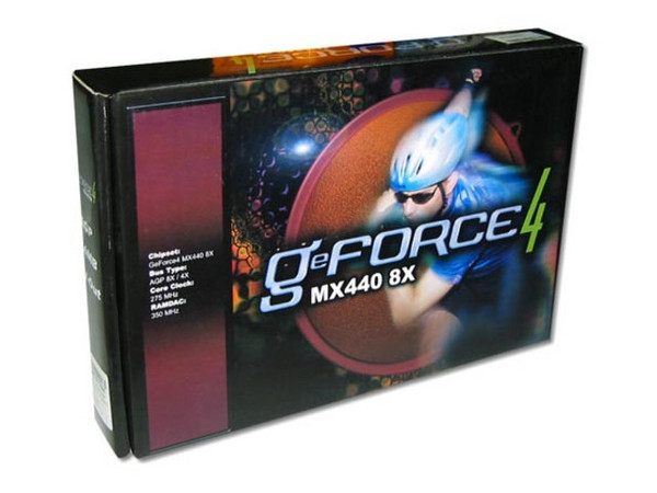 T. de Video nVidia GeForce 4 MX440 con 64Mb DDR, Salida a TV. AGP 8X