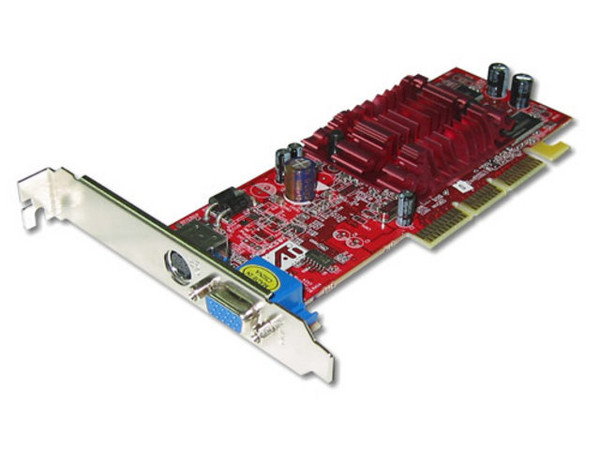 T. de Video Radeon 9200SE con 128MB DDR con Salida a TV. AGP 8X
