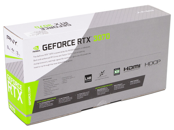 Tarjeta de Video NVIDIA GeForce RTX 3070 PNY Dual Fan LHR, 8GB GDDR6, 1xHDMI, 3xDisplayPort, PCI Express x16 4.0