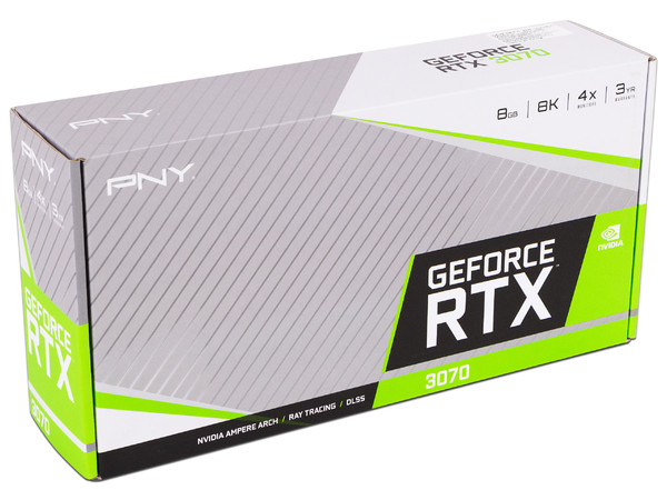Tarjeta de Video NVIDIA GeForce RTX 3070 PNY Dual Fan LHR, 8GB GDDR6, 1xHDMI, 3xDisplayPort, PCI Express x16 4.0