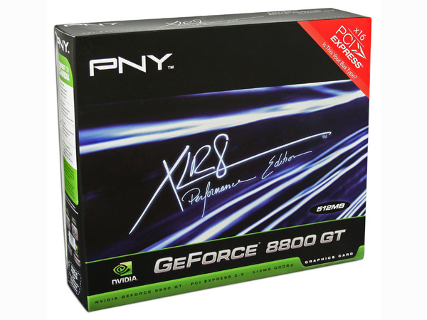 Tarjeta de Video PNY NVIDIA GeForce 8800GT, 512MB DDR3, Salida a TV, 100% compatible con DirectX 10. Puerto PCI Express 2.0