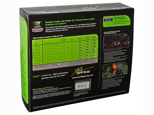 Tarjeta de Video PNY NVIDIA GeForce 8800GT, 512MB DDR3, Salida a TV, 100% compatible con DirectX 10. Puerto PCI Express 2.0