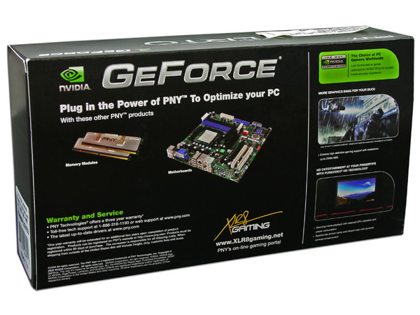 Tarjeta de Video PNY NVIDIA GeForce 9600GT, 512MB DDR3, Salida a TV, 100% compatible con DirectX 10. Puerto PCI Express 2.0