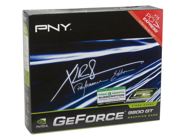 Tarjeta de Video PNY NVIDIA GeForce 9800GT, 512MB DDR3. Puerto PCI Express 2.0
