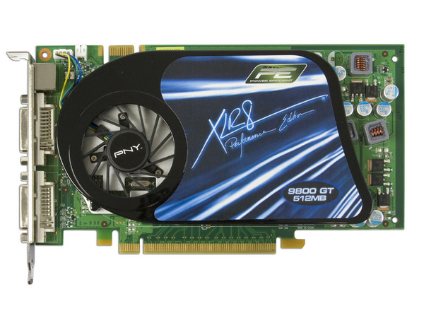 Tarjeta de Video PNY NVIDIA GeForce 9800GT, 512MB DDR3. Puerto PCI Express 2.0