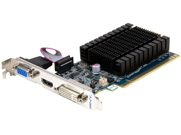 Tarjeta de Video PNY NVIDIA GeForce GT 210, 1024MB GDDR3, HDMI, DVI. Puerto PCI Express 2.0 x16.