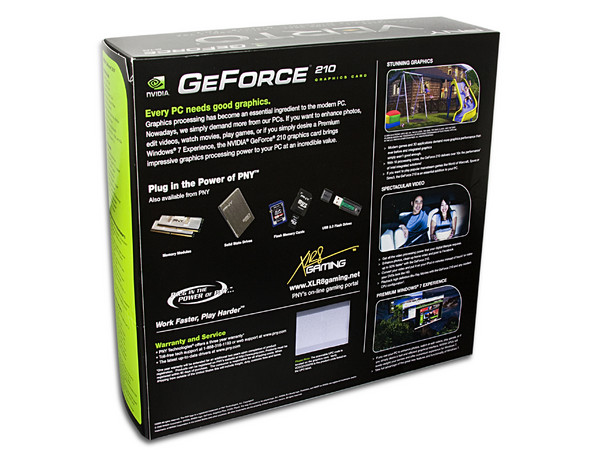 Tarjeta de Video PNY NVIDIA GeForce 210, 512MB DDR2, HDMI. Puerto PCI Express 2.0