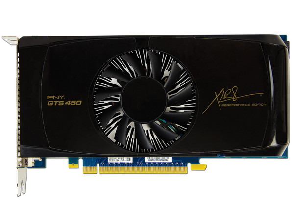 Tarjeta de Video PNY NVIDIA GeForce GTS 450, 1GB GDDR5, MiniHDMI, DVI, Puerto PCI Express 2.0