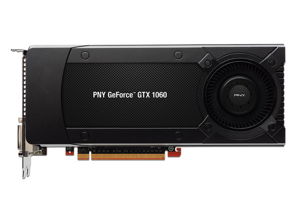 Tarjeta de Video NVIDIA GeForce GTX 1060 PNY, 6GB GDDR5, 1xHDMI, 1xDVI, 3xDisplayPort, PCI Express x16 3.0