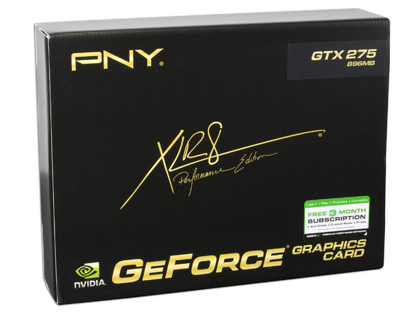 Tarjeta de Video PNY NVIDIA GeForce GTX 275, 896MB DDR3. Puerto PCI Express 2.0