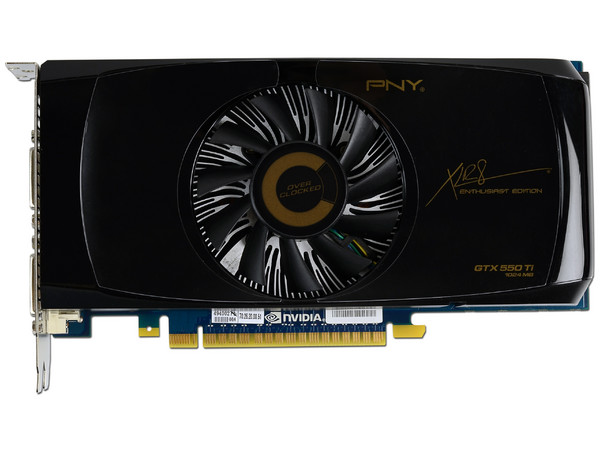 Tarjeta de Video PNY NVIDIA  GeForce GTX 550 Ti OverClocked , 1GB GDDR5, MiniHDMI, Dual DVI, Puerto PCI Express 2.0 