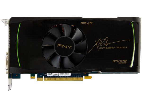 Tarjeta de Video PNY NVIDIA  GeForce GTX 570, 1280MB GDDR5, DisplayPort, HDMI, DVI, Puerto PCI Express 2.0 
