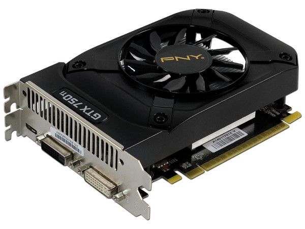 Tarjeta de Video NVIDIA PNY GeForce GTX 750 Ti, 2GB GDDR5, 2xDVI, 1xMini DisplayPort, PCI Express x16 3.0