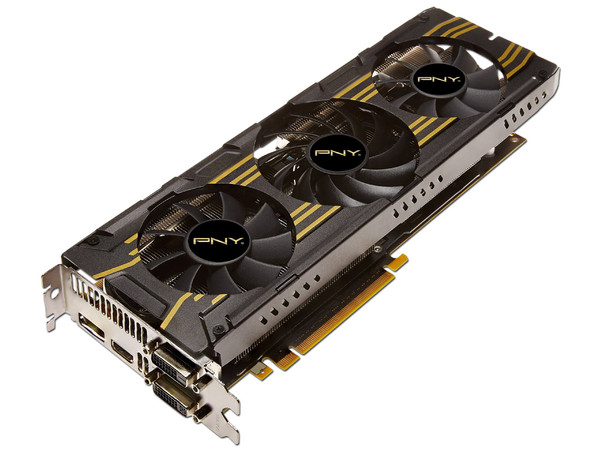 Tarjeta de Video PNY XLR8 NVIDIA GeForce GTX 780 OC, 3GB DDR5, DisplayPort, HDMI, DVI, Puerto PCI Express x16 3.0.