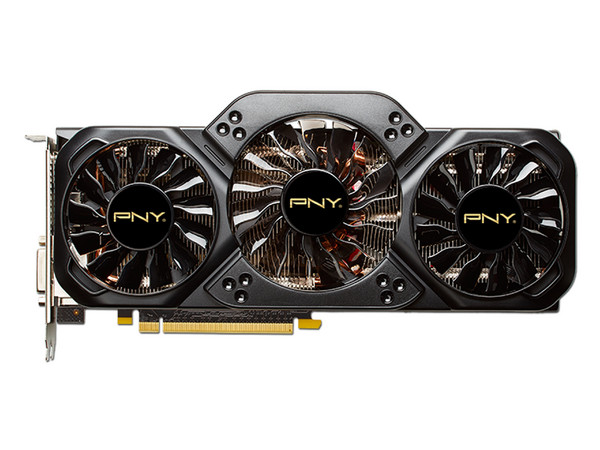 Tarjeta de Video PNY XLR8 NVIDIA GeForce GTX 780 Ti OC, 3GB DDR5, DisplayPort, HDMI, DVI, Puerto PCI Express x16 3.0.