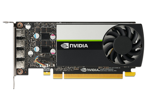 Tarjeta de Video NVIDIA QUADRO T1000 PNY, 4GB GDDR6, 4xMini DisplayPort, PCI Express x16 3.0