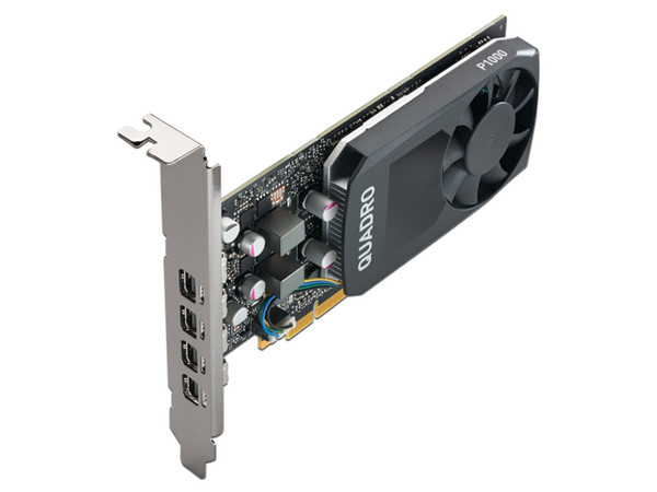 Tarjeta de Video PNY NVIDIA QUADRO P1000 V2, 4GB GDDR5, 4xMini DisplayPort, PCI Express x16 3.0.