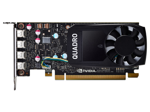 Tarjeta de Video NVIDIA QUADRO PNY P600, 2GB GDDR5, 4xMini DisplayPort, PCI Express x16 3.0.