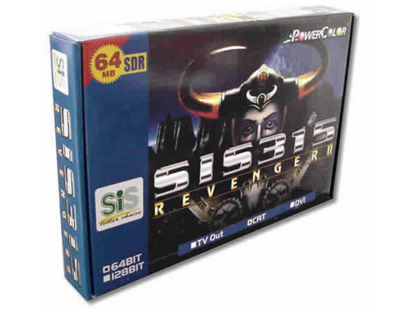 T. de Video PowerColor SiS 315 con 64MB en Memoria