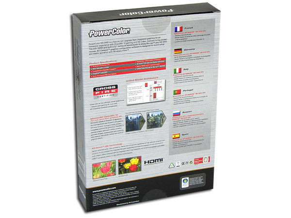 Tarjeta de Video PowerColor ATI Radeon HD 2400PRO, 256MB DDR2, Salida a TV, 100% compatible con DirectX 10. Puerto PCI Express 16x