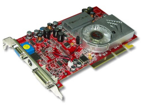 Tarjeta de Video Power Color ATI Radeon 9600XT, 128Mb DDR, Salida a TV