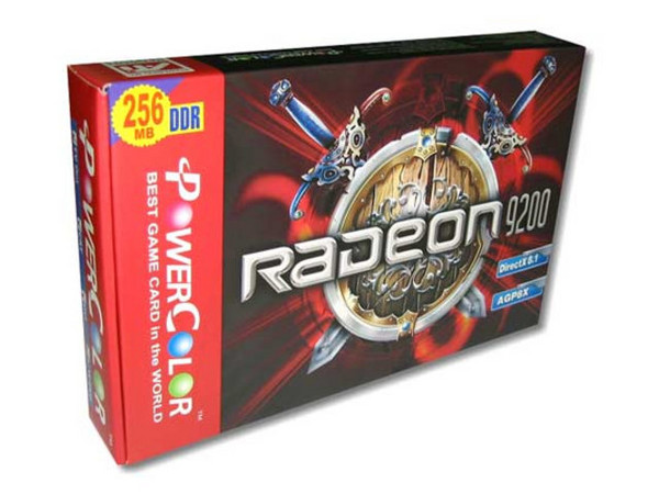 Tarjeta de Video Power Color ATI Radeon 9200, AGP 8X, 256Mb DDR, Salida a TV