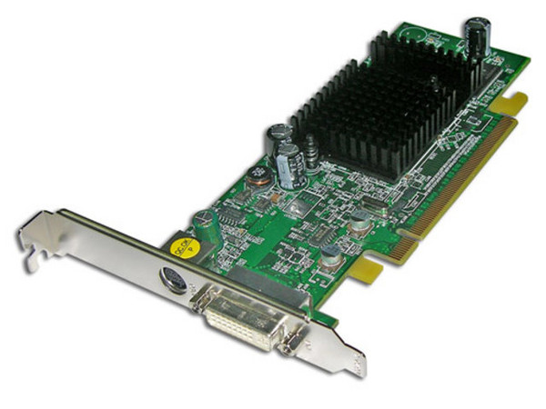 T. de Video PowerColor Radeon X300 SE con 64MB (256MB Hyper Memory) DVI y Salida a TV. Puerto PCI Express x 16