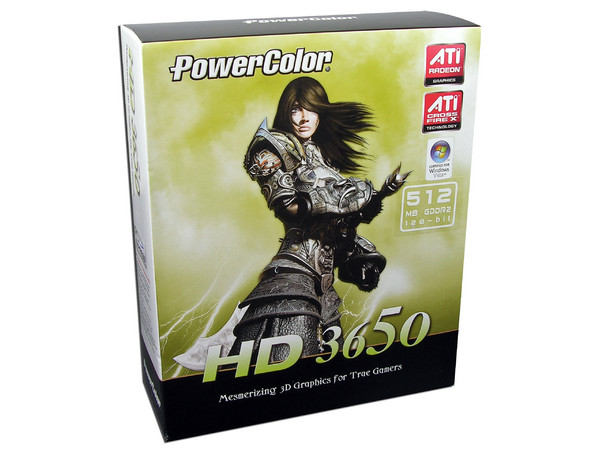 Tarjeta de Video PowerColor ATI HD 3650, 512MB DDR2, Salida a TV, DirectX 10.1, Puerto PCI Express 2.0