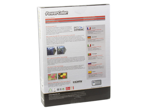 Tarjeta de Video PowerColor ATI HD 3450, 256MB DDR2, Salida a TV, DirectX 10.1, Puerto PCI Express 2.0