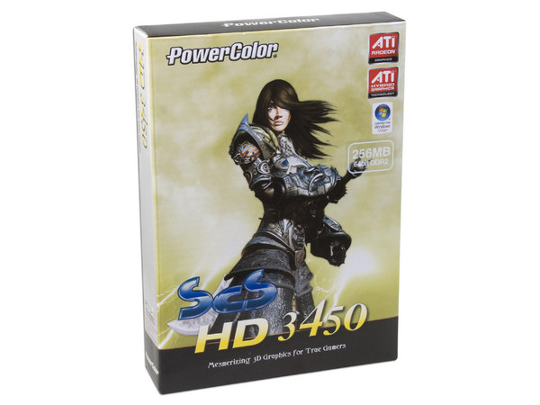 Tarjeta de Video PowerColor ATI HD 3450, 256MB DDR2, Salida a TV, DirectX 10.1, Puerto PCI Express 2.0