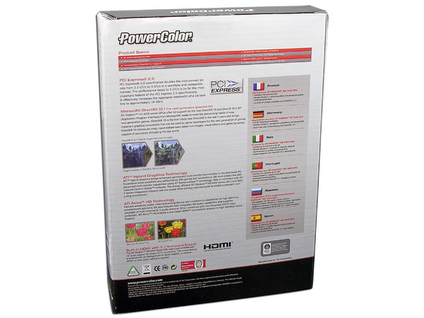 Tarjeta de Video PowerColor ATI HD 3450, 512MB DDR2, Salida a TV, DirectX 10.1, Puerto PCI Express 2.0