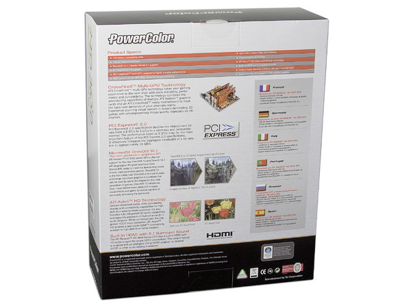 Tarjeta de Video PowerColor ATI HD 3650, 1GB DDR2, Salida a TV, DirectX 10.1, Puerto PCI Express 2.0
